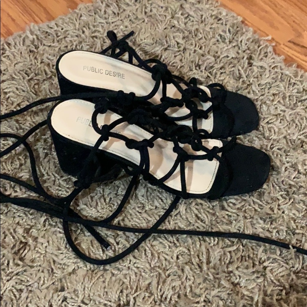 Asos Heeled Strappy Sandals